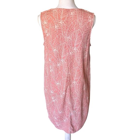 ORVIS Floral Pink & White Shift Dress Size Medium - Picture 3 of 8